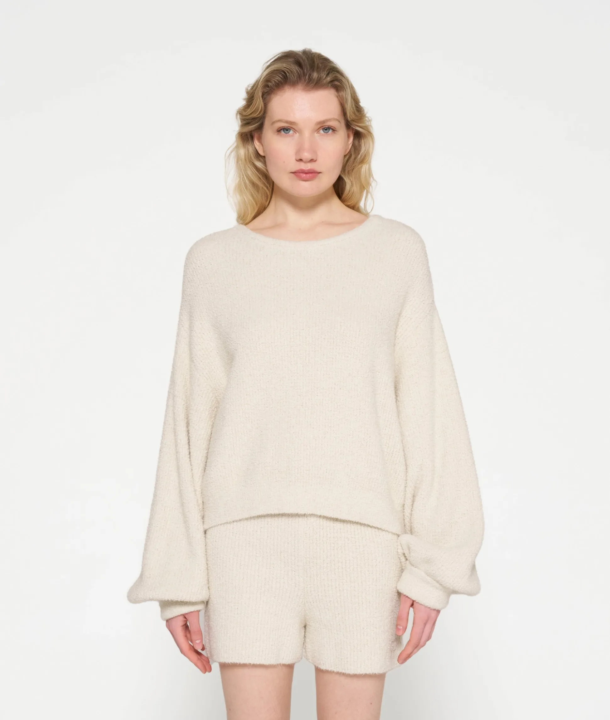 Boucle Knit Sweater