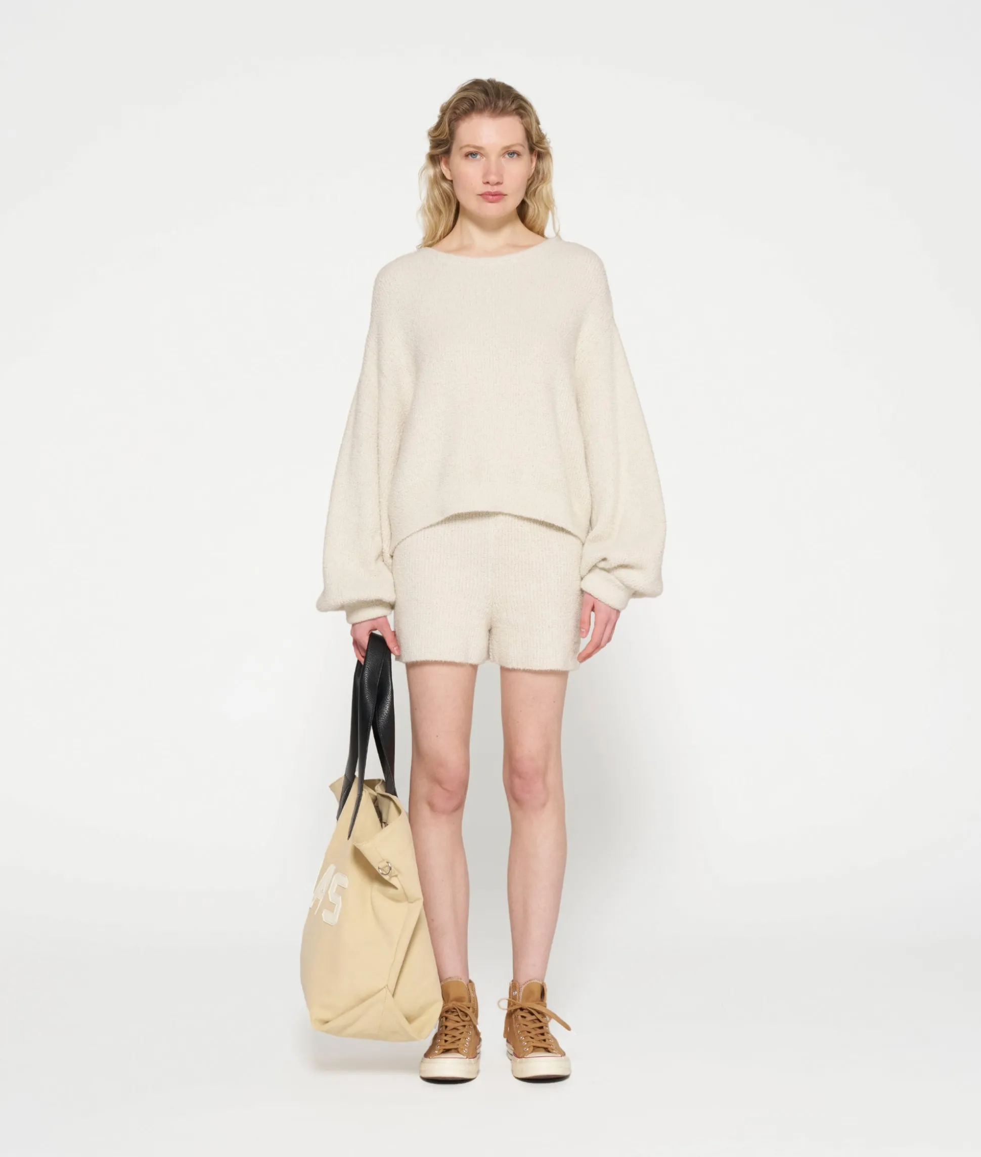 Boucle Knit Sweater