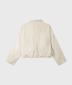 Cropped Smoking Blouse
