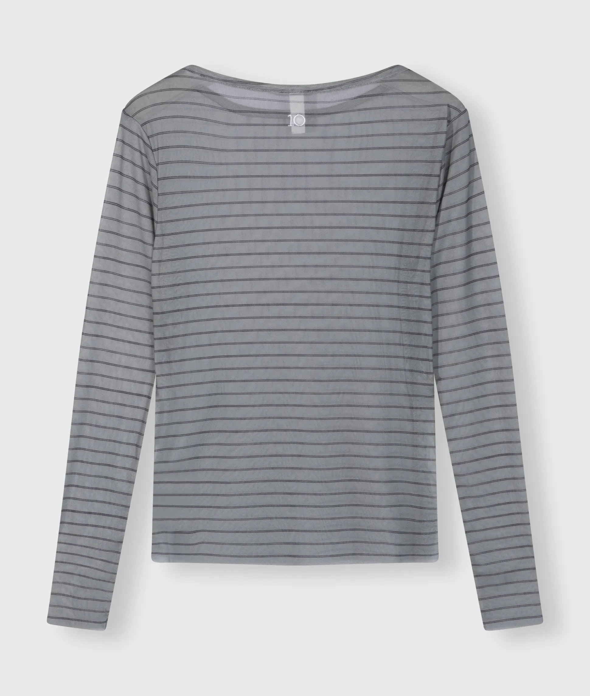 Mesh Tee Pinstripe