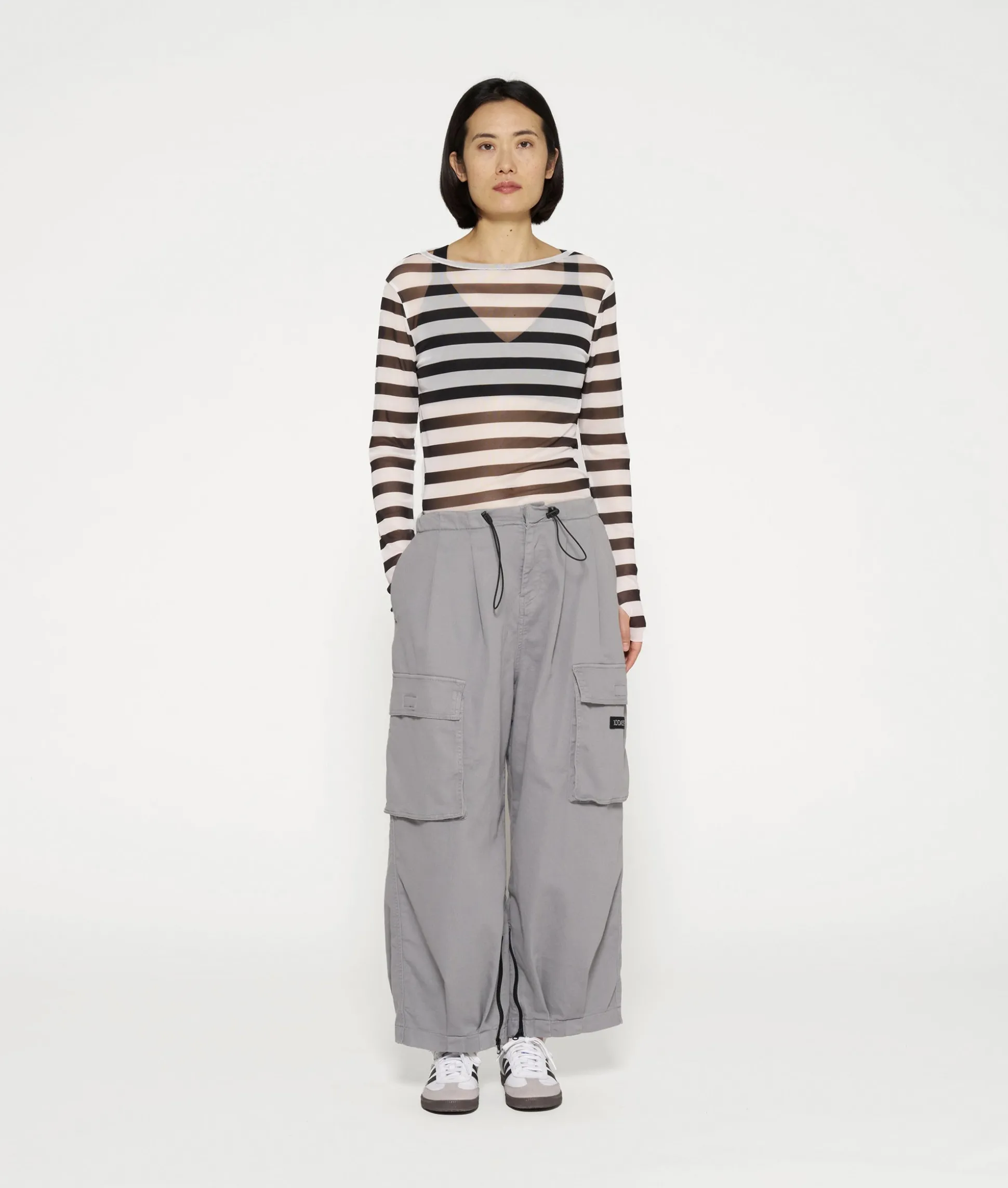 Mesh Tee Stripe