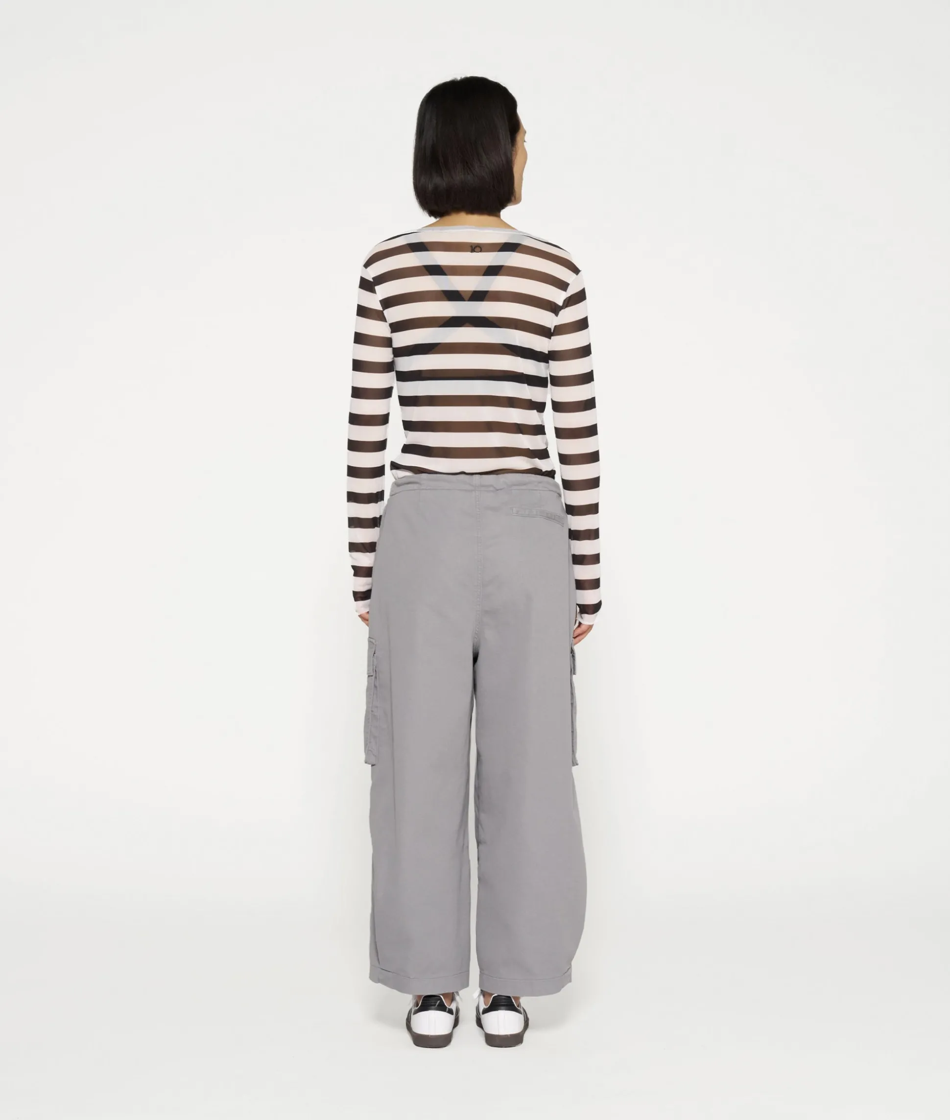 Mesh Tee Stripe