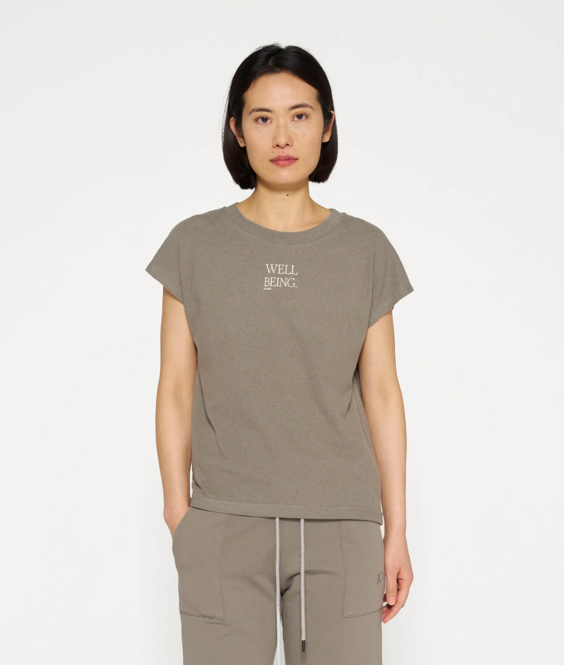 Short Sleeve Tee Linen