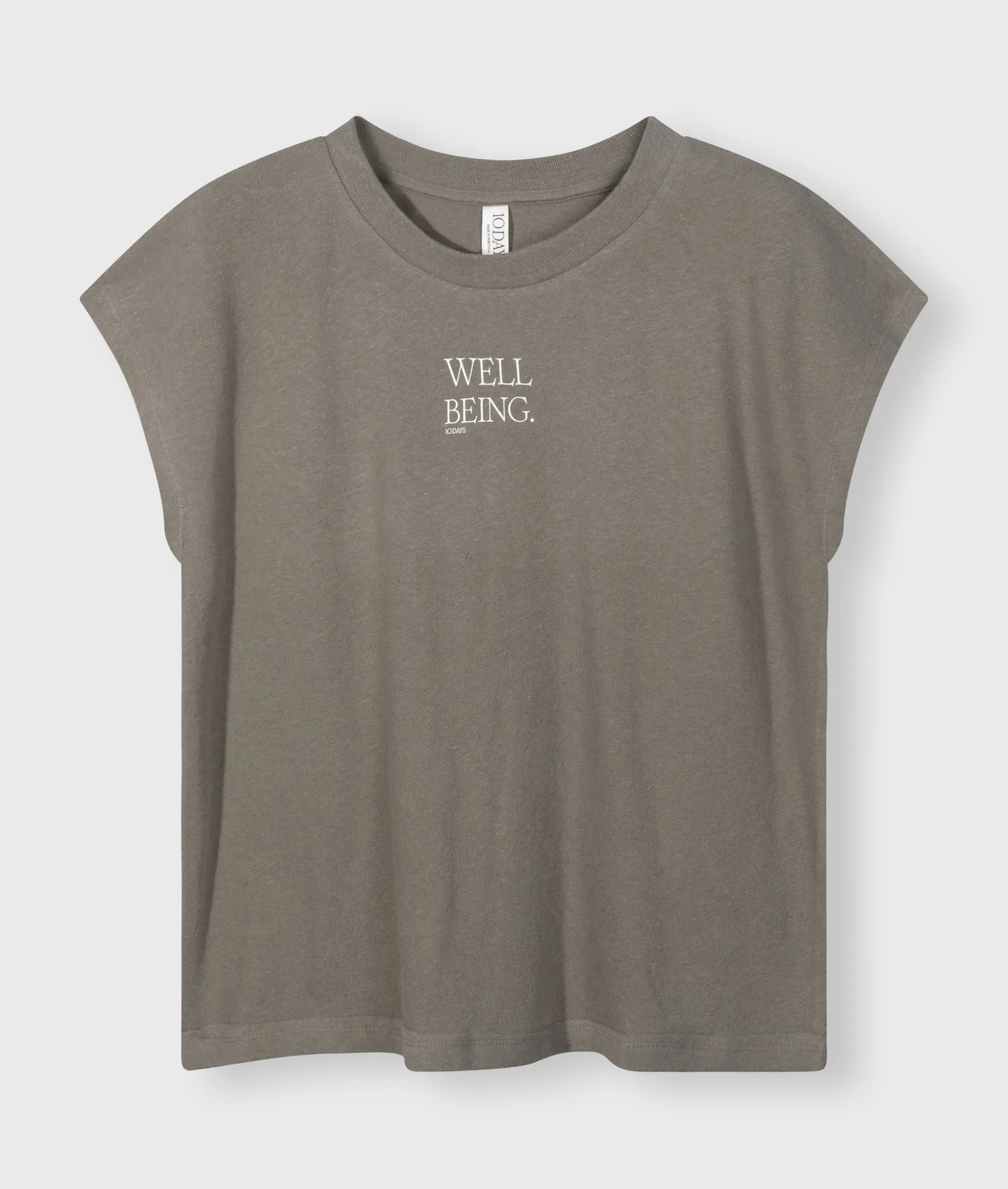 Short Sleeve Tee Linen