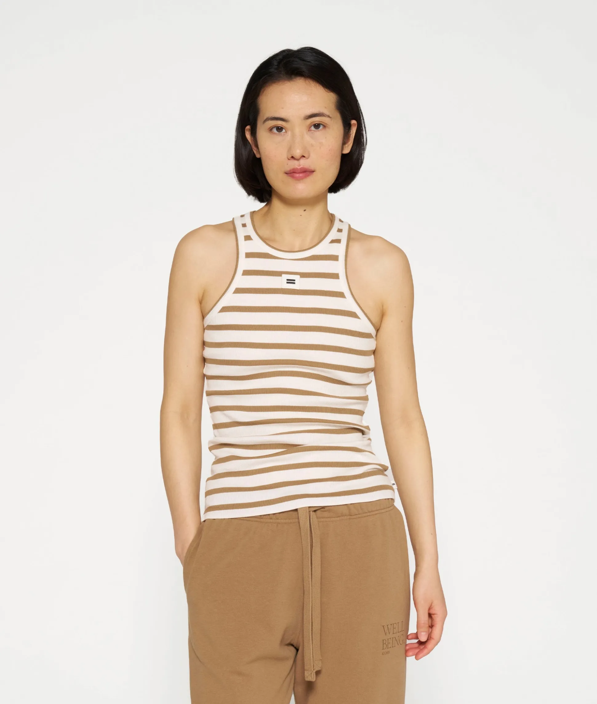 Tank Top Rib Stripes