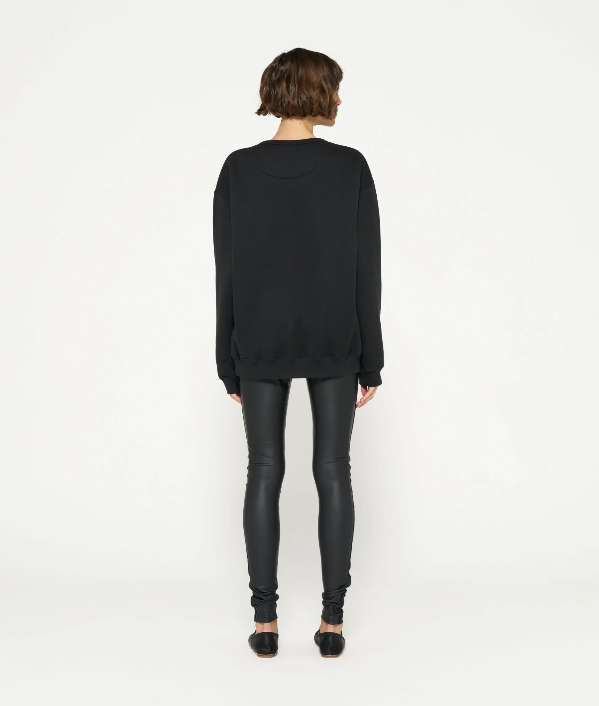 THE LEATHERLOOK LEGGINGS