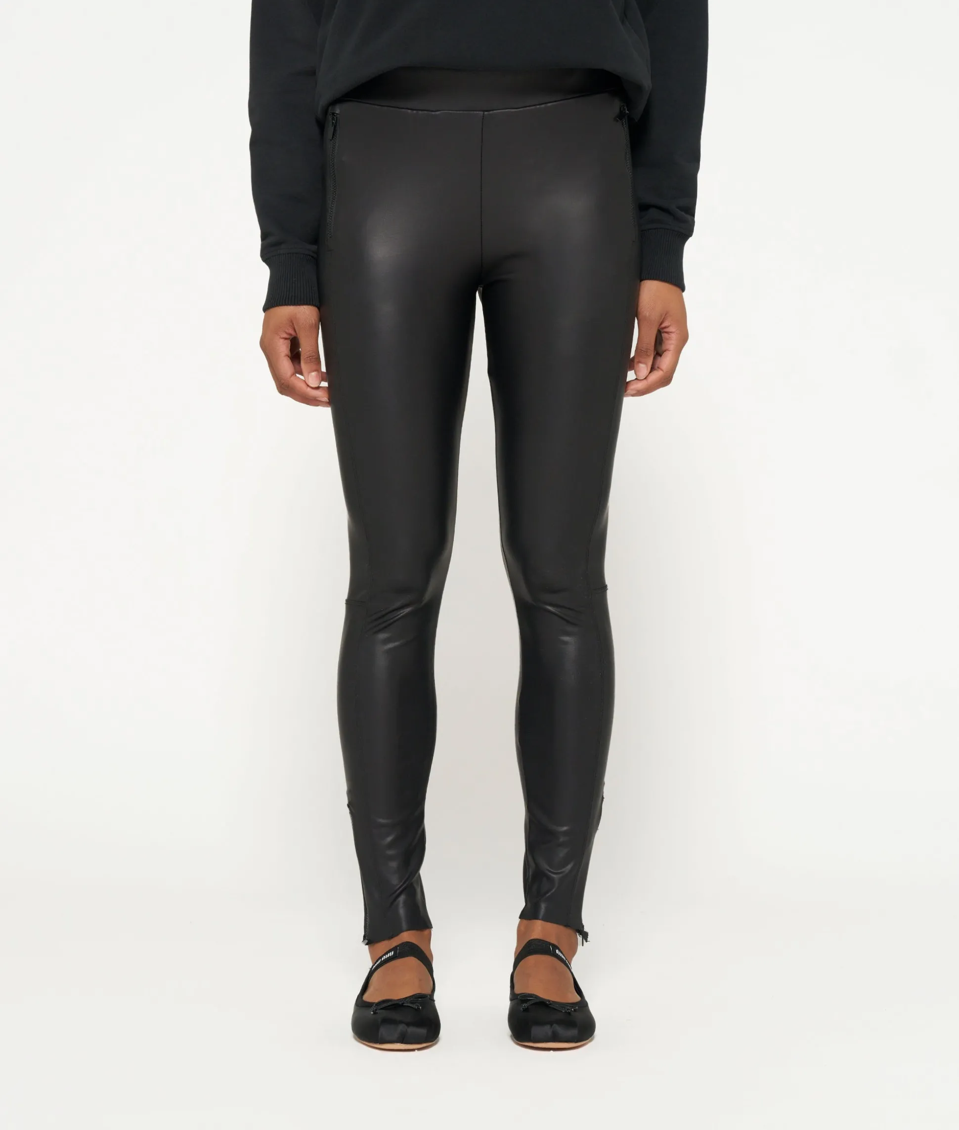 THE ZIPPER LEGGINGS